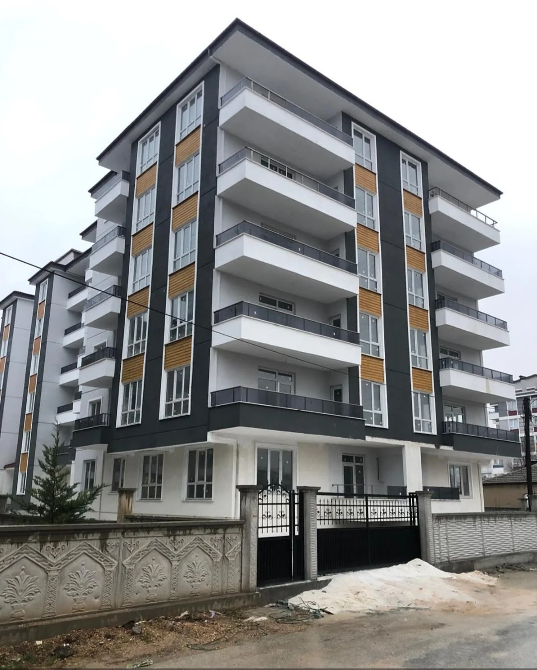 Doğu Park Evleri tamamlanan bina